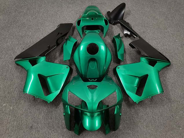 2005-2006 Teal CBR Style Honda CBR600RR Motorcycle Fairings UK