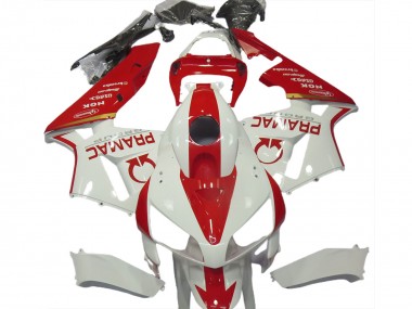 Buy 2005-2006 White Red Pramac Honda CBR600RR Motorcycle Fairings UK