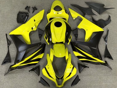 Buy 2007-2008 Yellow Matte Black OEM Style Honda CBR600RR Motorcycle Fairings UK