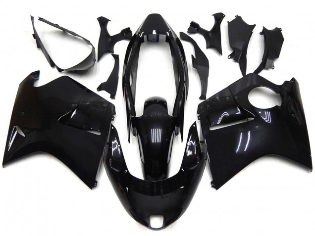 1996-2007 Glossy Black Honda CBR1100XX Motorcycle Fairings UK