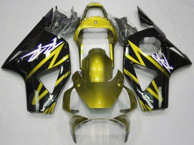 Buy 2002-2003 Electric Yellow Glossy Black Honda CBR954RR Motorcycle Fairings UK