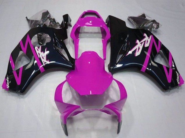 2002-2003 Pink Glossy Black Honda CBR954RR Bike Fairings UK