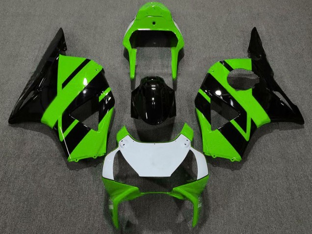 2002-2003 Green Glossy Black White Green OEM Style Honda CBR954RR Motorcycle Fairings UK