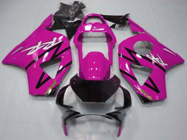 2002-2003 Pink Glossy Black Honda CBR954RR Motorcycle Fairing Kits UK
