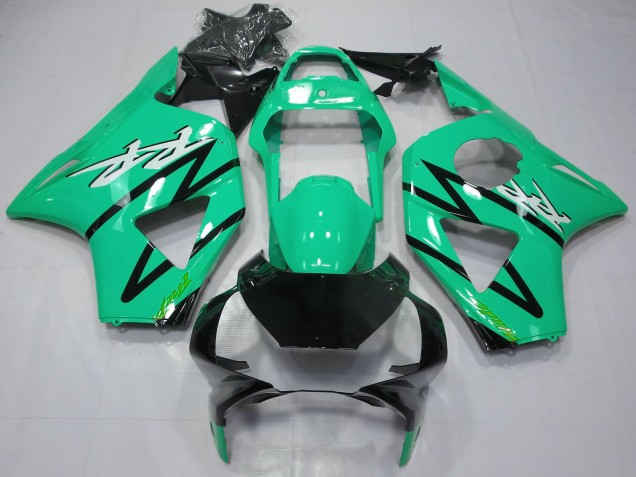 2002-2003 Teal Blue Glossy Black Honda CBR954RR Motorcycle Fairings UK