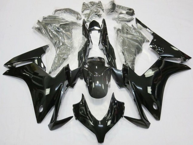 2013-2015 Glossy Black Honda CBR500R Motorcycle Fairings UK