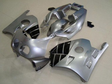 Buy 1990-1998 Silver Glossy Black Honda CBR250RR Motorcycle Fairings UK