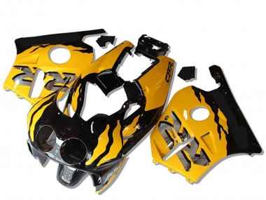 Buy 1990-1998 Yellow Glossy Black RR Honda CBR250RR Motorcycle Fairings UK