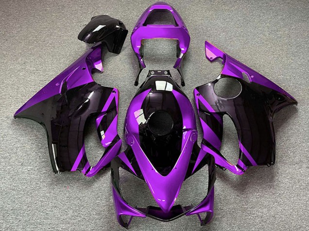 2001-2003 Purple Glossy Black Honda CBR600 F4i Motorcycle Fairings UK