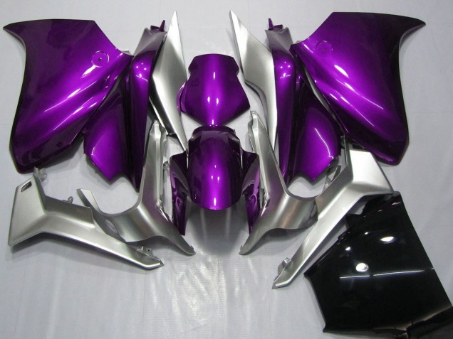 2010-2016 Silver Purple Honda VFR 1200 Motorcycle Fairings UK
