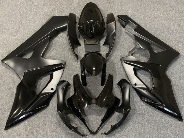 2005-2006 Glossy Black Matte Black Suzuki GSXR 1000 Motorcycle Fairings UK