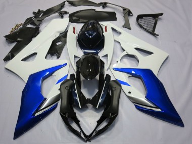 Buy 2005-2006 White Blue Black Suzuki GSXR 1000 Motorcycle Fairings UK