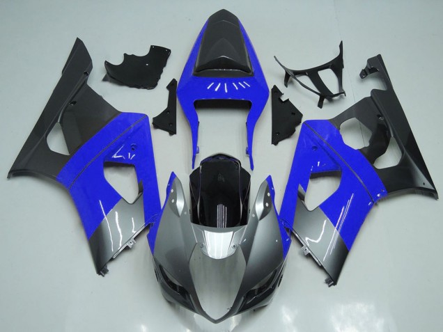 2003-2004 Blue Silver Black Suzuki GSXR 1000 Motorcycle Fairings UK