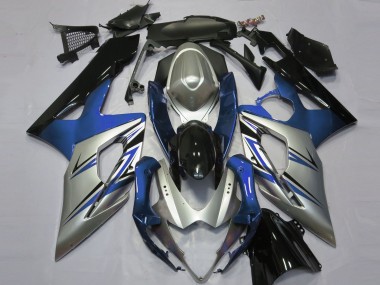Buy 2005-2006 Blue Silver Black Suzuki GSXR 1000 Motorcycle Fairings UK