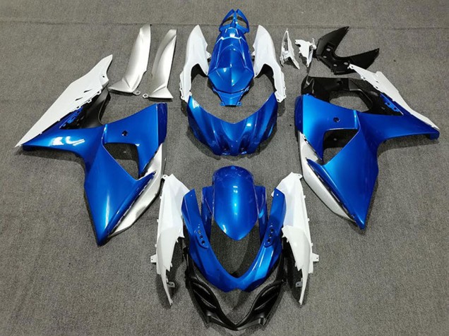 2009-2016 Blue White Silver Black Suzuki GSXR 1000 Motorcycle Fairings UK