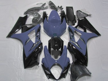 Buy 2007-2008 Dark Blue Glossy Black Suzuki GSXR 1000 Motorcycle Fairings UK
