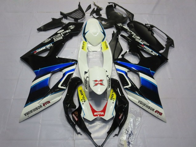 2005-2006 White Blue Black Yellow Red Dark Dog Suzuki GSXR 1000 Motorcycle Fairings UK