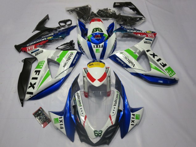 2009-2016 Fixi Suzuki GSXR 1000 Motorcycle Fairings UK