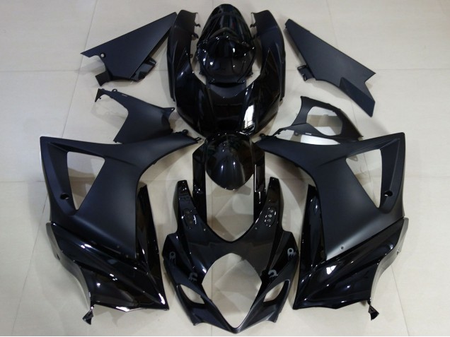2007-2008 Glossy Black Matte Black Suzuki GSXR 1000 Motorcycle Fairing UK
