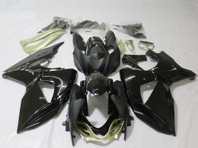 2009-2016 Glossy Black Silver Suzuki GSXR 1000 Motorcycle Fairings UK