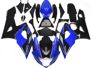 Buy 2005-2006 Blue Glossy Black Suzuki GSXR 1000 Motorcycle Fairings UK