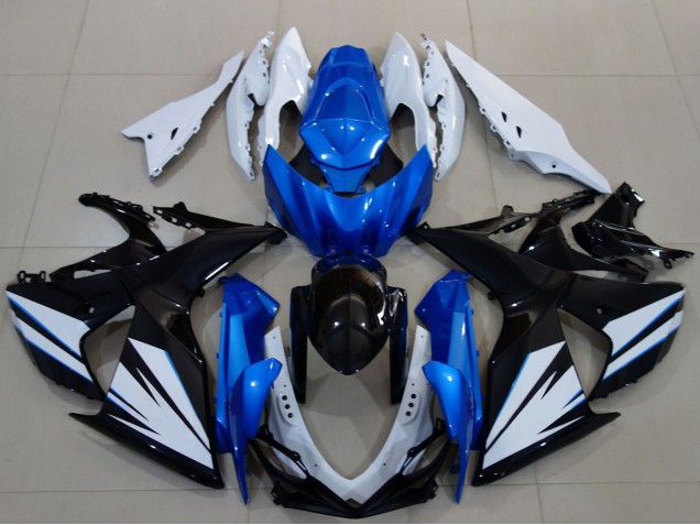 2009-2016 White Blue Black Suzuki GSXR 1000 Motorcycle Fairing UK