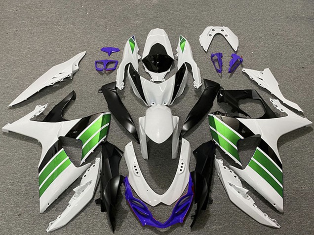 2009-2016 White Blue Green Black Suzuki GSXR 1000 Motorcycle Fairings UK