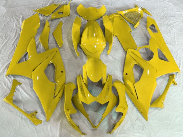 2005-2006 Glossy Yellow Suzuki GSXR 1000 Motorcycle Fairings UK