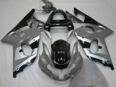 Buy 2000-2002 Grey Silver Glossy Black OEM Style Suzuki GSXR 1000 Motorcycle Fairings UK