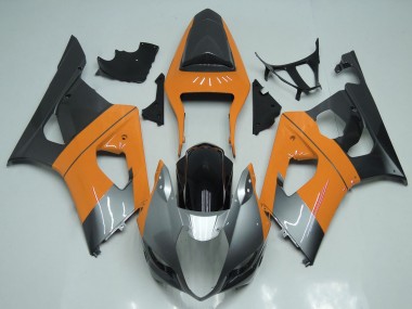 Buy 2003-2004 Light Orange Silver Black Suzuki GSXR 1000 Motorcycle Fairings UK