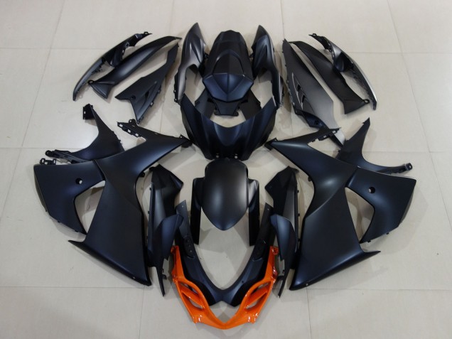 2009-2016 Matte Black Orange Suzuki GSXR 1000 Motorcycle Fairings UK