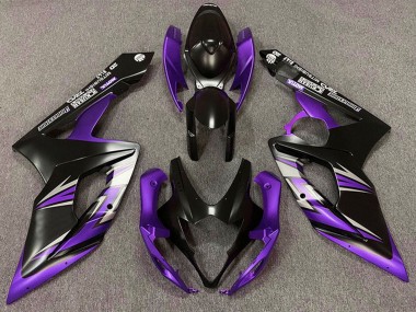 Buy 2005-2006 Matte Black Purple Suzuki GSXR 1000 Motorcycle Fairing UK