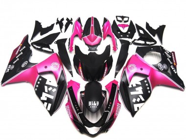 Buy 2009-2016 Pink Black Suzuki GSXR 1000 Motorcycle Fairings UK