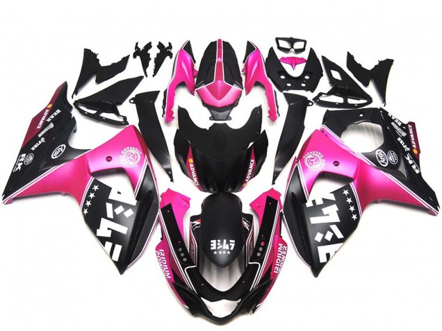 2009-2016 Pink Black Suzuki GSXR 1000 Motorcycle Fairings UK