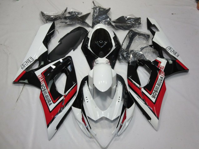 2005-2006 White Red Black Yoshimura Suzuki GSXR 1000 Motorcycle Fairings UK