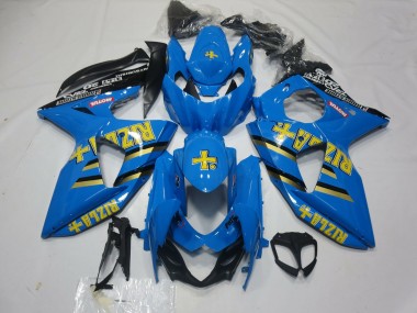 Buy 2009-2016 Blue Gold Black Rizla Suzuki GSXR 1000 Motorcycle Fairings UK