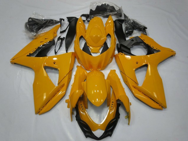 2009-2016 Yellow Suzuki GSXR 1000 Motorcycle Fairings UK