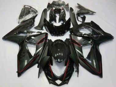 Buy 2009-2016 Glossy Black Red Suzuki GSXR 1000 Motorcycle Fairings UK
