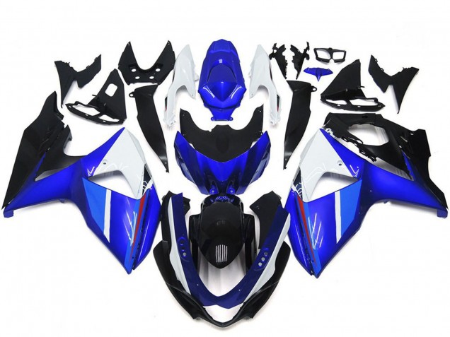 2009-2016 White Blue Black Suzuki GSXR 1000 Motorcycle Fairings UK