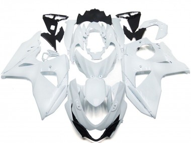 Buy 2009-2016 Glossy White Suzuki GSXR 1000 Motorcycle Fairings UK