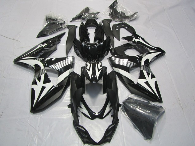 2009-2016 Black White Suzuki GSXR 1000 Motorcycle Fairings UK