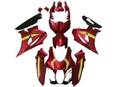 Buy 2017-2023 Red Yellow Style Suzuki GSXR 1000 Motorcycle Fairings UK