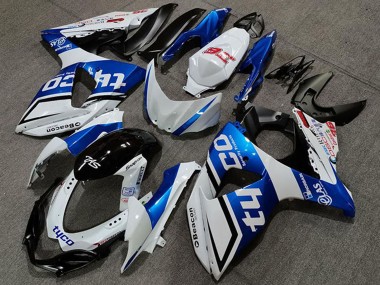 Buy 2009-2016 White Blue Black Tyco Suzuki GSXR 1000 Motorcycle Fairings UK