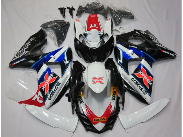 2009-2016 White Blue Red Black X Suzuki GSXR 1000 Motorcycle Fairings UK