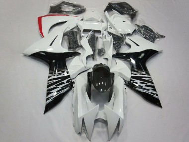 Buy 2011-2024 White Glossy Black Red Suzuki GSXR 600 / GSXR 750 Motorcycle Fairings UK