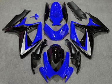 Buy 2006-2007 Blue Silver Glossy Black OEM Style Suzuki GSXR 600 / GSXR 750 Motorcycle Fairing UK