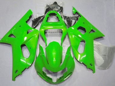Buy 2001-2003 Green Suzuki GSXR 600 / GSXR 750 Motorcycle Fairings UK