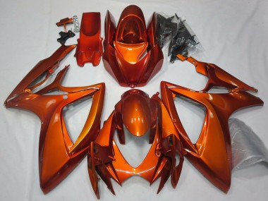Buy 2006-2007 Burnt Orange Suzuki GSXR 600 / GSXR 750 Motorcycle Fairings UK