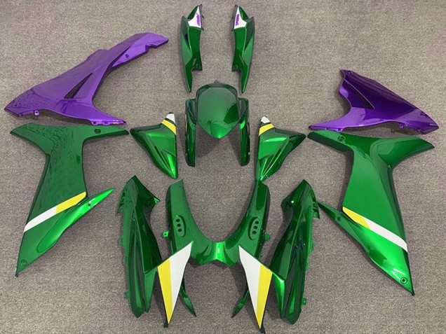 2011-2024 Green Purple White Yellow Suzuki GSXR 600 / GSXR 750 Motorcycle Fairings UK