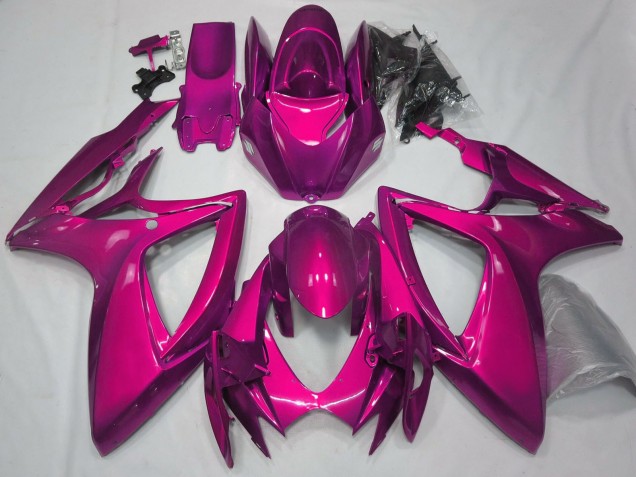 2006-2007 Pink Suzuki GSXR 600 / GSXR 750 Motorcycle Fairings UK